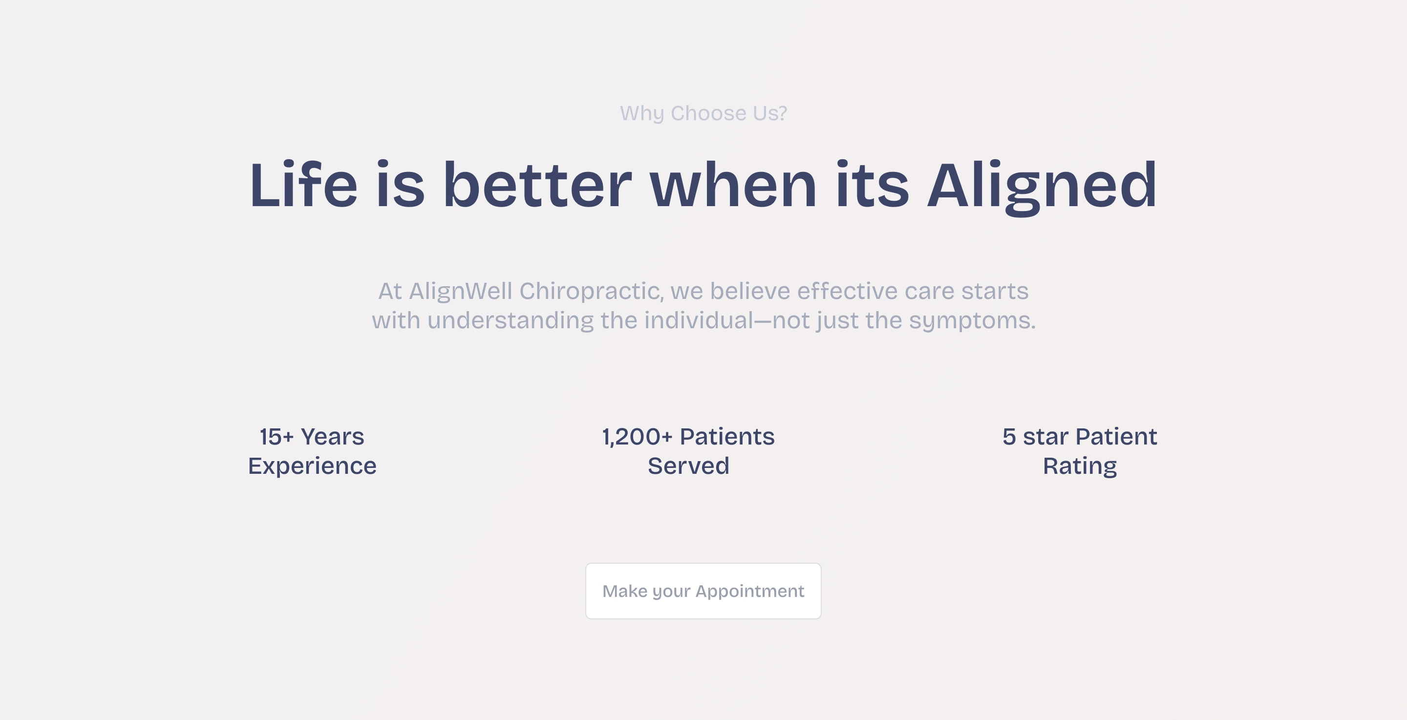 web design for chiropractor